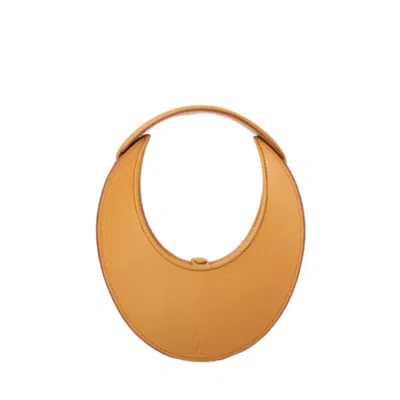 Maison Eli Women's Brown Luna Midi Bag Tan