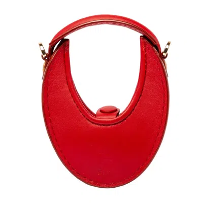 Maison Eli Women's Crossbody Mini Luna Red