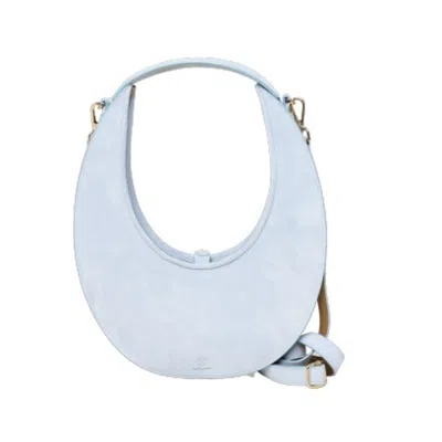 Maison Eli Women's Luna Blue Suede