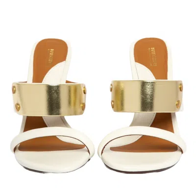 Maison Eli Women's Margot Heels - White In Multi