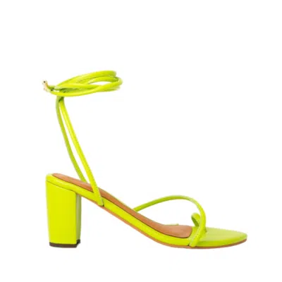 Maison Eli Women's Thebes Heels Lime Green