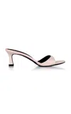 Maison Ernest Lidylle 55mm Leather Mules In Brown