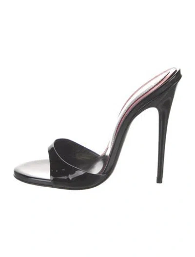 Pre-owned Maison Ernest Patent Leather Sandals In Black
