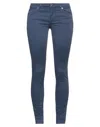 Maison Espin Pants In Navy Blue