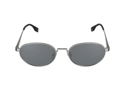 Maison Fendi Sunglasses In Metallic