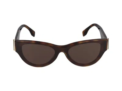 Maison Fendi Sunglasses In Burgundy