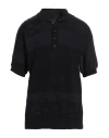 Maison Flaneur Maison Flâneur Man Sweater Black Size 42 Cotton In Black