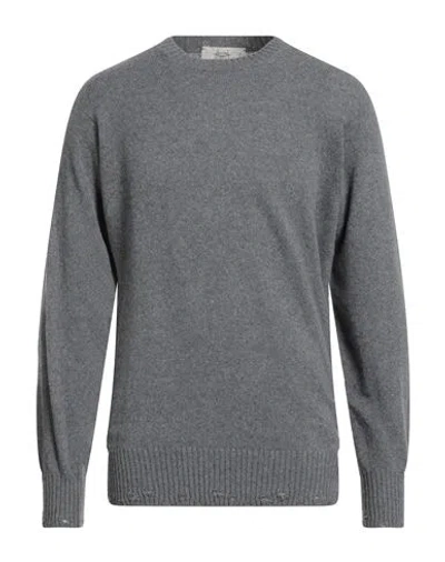 Maison Flaneur Maison Flâneur Man Sweater Grey Size 38 Cashmere In Gray