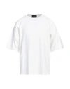 Maison Flaneur Maison Flâneur Man Sweater White Size 42 Polypropylene, Cotton In White