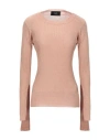 Maison Flaneur Sweaters In Beige
