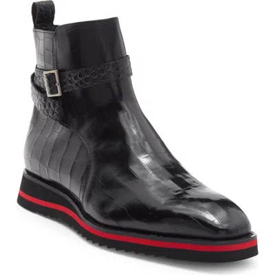 Maison Forte Centenario Side Zip Boot In Black