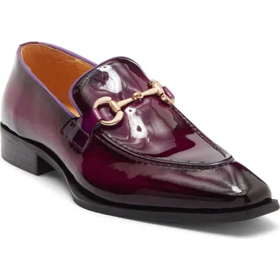 Maison Forte Concord Bit Loafer In Burgundy
