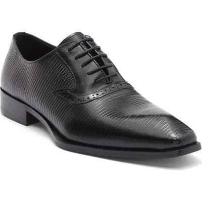 Maison Forte Divo Whipstitch Oxford In Black