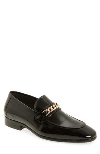 Maison Forte Kashmir Patent Leather Slip-on Shoe In Black