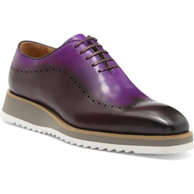 Maison Forte Palomar Wholecut Oxford In Purple