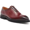 Maison Forte Presidio Wholecut Leather Oxford In Burgundy