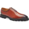 Maison Forte Presidio Wholecut Leather Oxford In Cognac