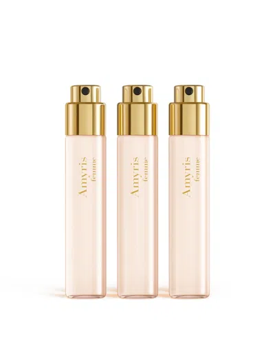 Maison Francis Kurkdjian 3-pc. Amyris Femme Eau De Parfum Globe Trotter Refills Set In Transparent