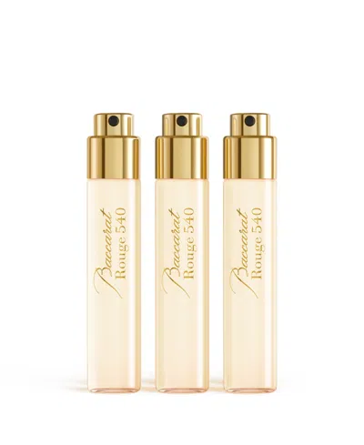 Maison Francis Kurkdjian 3-pc. Baccarat Rouge 540 Extrait De Parfum Globe Trotter Refills Set