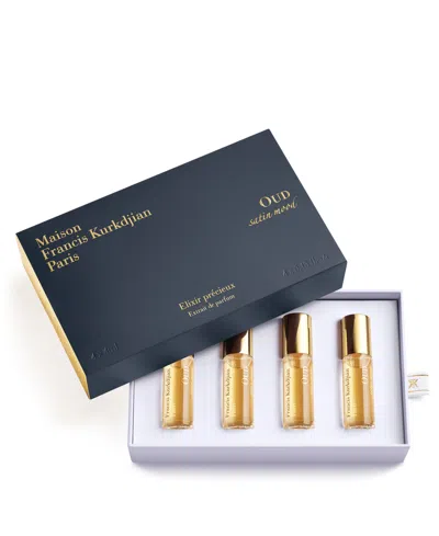 Maison Francis Kurkdjian 4-pc. Oud Satin Mood Extrait De Parfum Precious Elixirs Gift Set