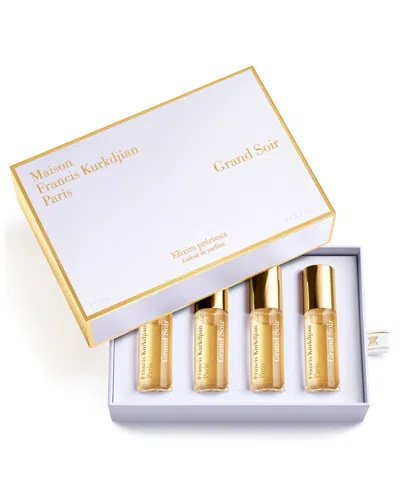 Maison Francis Kurkdjian 4-piece Grand Soir Precious Elixirs Set In No Color