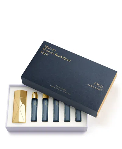 Maison Francis Kurkdjian 6-pc. Oud Satin Mood Eau De Parfum Travel Set In Blue