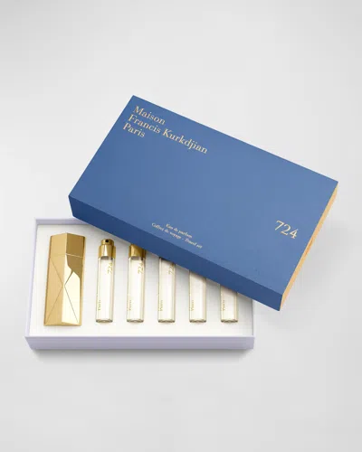 Maison Francis Kurkdjian 724 Eau De Parfum Travel Set With Refills, 0.37 Oz. In White