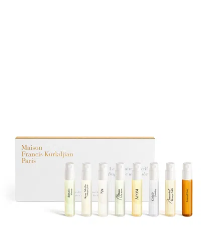 Maison Francis Kurkdjian 8-pc. Discovery Fragrance Wardrobe For Him Travel Set