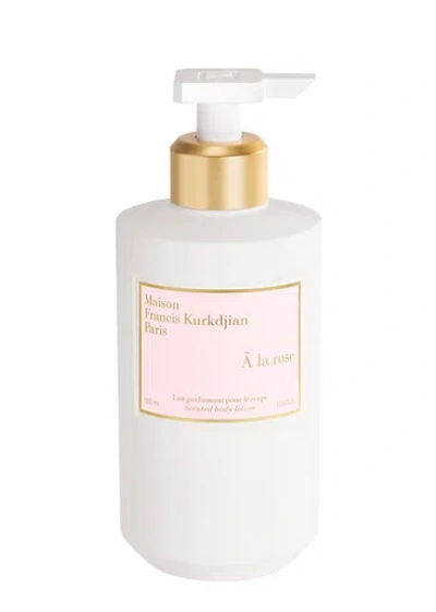 Maison Francis Kurkdjian A La Rose Body Lotion, Moisturiser, Velvet In White