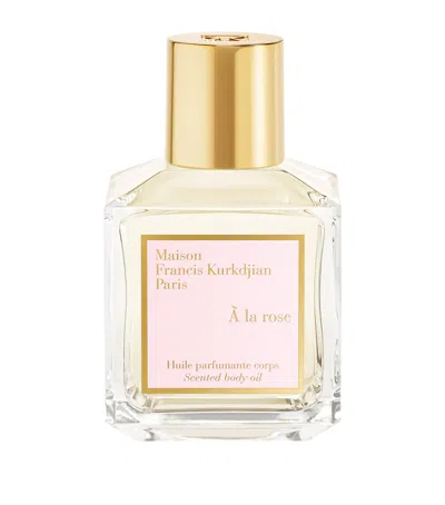 Maison Francis Kurkdjian À La Rose Body Oil In White