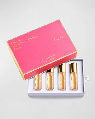 Maison Francis Kurkdjian A La Rose Precious Elixirs, 4 X 4 ml In White