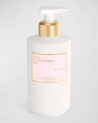 Maison Francis Kurkdjian A La Rose Scented Body Lotion, 11.8 Oz. In White