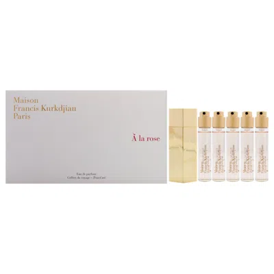 Maison Francis Kurkdjian A La Rose Travel Set By  For Women - 6 Pc Gift Set 5 X 0.37 Edp Spray (refil In Multi