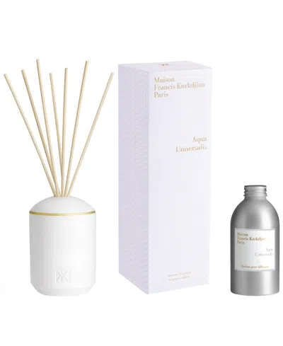 Maison Francis Kurkdjian Aqua Universalis Fragrance Diffuser And Refill Set In White