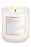 Maison Francis Kurkdjian Aqua Universalis Scented Candle In Transparent
