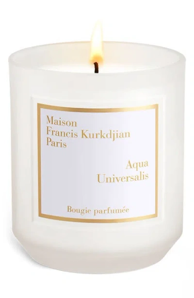 Maison Francis Kurkdjian Aqua Universalis Scented Candle In Transparent