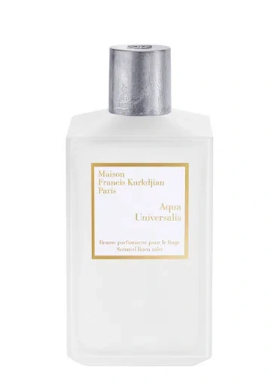 Maison Francis Kurkdjian Aqua Universalis Scented Linen Mist 200ml In Transparent