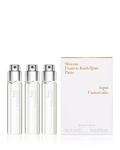 MAISON FRANCIS KURKDJIAN AQUA UNIVERSALIS TRAVEL SPRAY REFILL SET,1030305