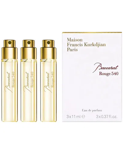 Maison Francis Kurkdjian Baccarat Rouge 540 3pc Discovery Set In Yellow