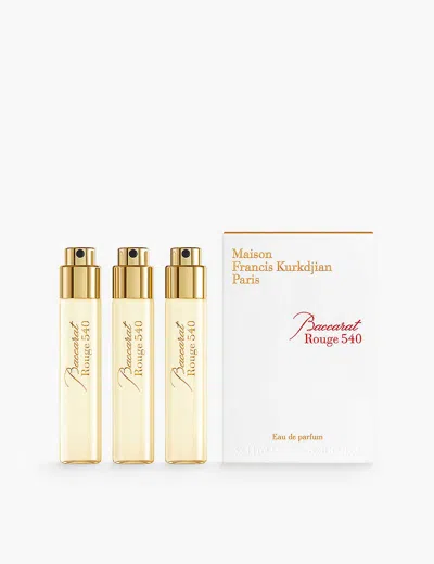 Maison Francis Kurkdjian Baccarat Rouge 540 Eau De Parfum Refills 3 X In Na