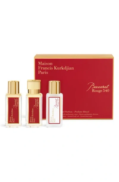 Maison Francis Kurkdjian Baccarat Rouge 540 Fragrance Ritual Set In No Color