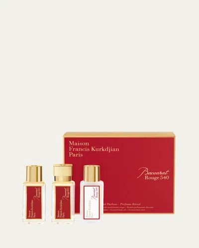 Maison Francis Kurkdjian Baccarat Rouge 540 Ritual In Multi