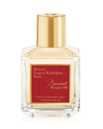 MAISON FRANCIS KURKDJIAN BACCARAT ROUGE 540 SCENTED BODY OIL 2.4 OZ.