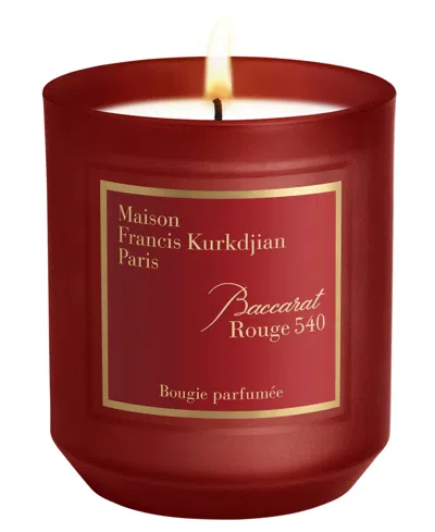 Maison Francis Kurkdjian Baccarat Rouge 540 Scented Candle, 10.5 Oz. In Red