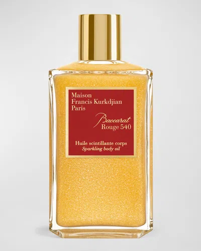 MAISON FRANCIS KURKDJIAN BACCARAT ROUGE 540 SCENTED SPARKLING BODY OIL, 6.8 OZ.