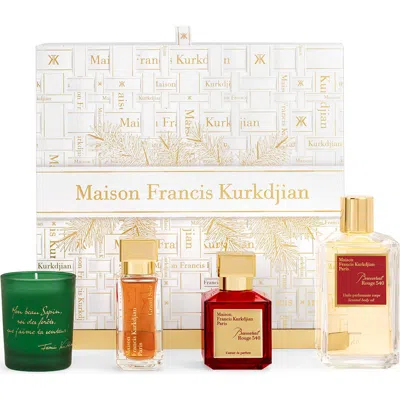 Maison Francis Kurkdjian Countdown Calender Set In Transparent