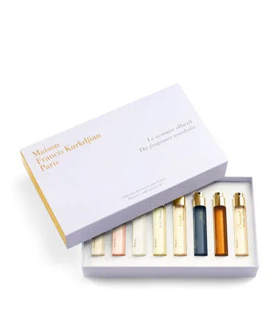 Maison Francis Kurkdjian Fragrance Wardrobe Travel Set In White