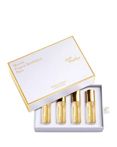 Maison Francis Kurkdjian Gentle Fluidity Gold Precious Elixirs Gift Set In Multi