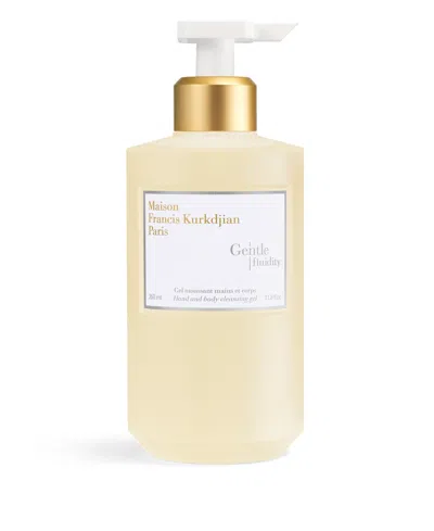 Maison Francis Kurkdjian Gentle Fluidity Silver Hand & Body Cleansing Gel, 11.8 Oz. In Transparent
