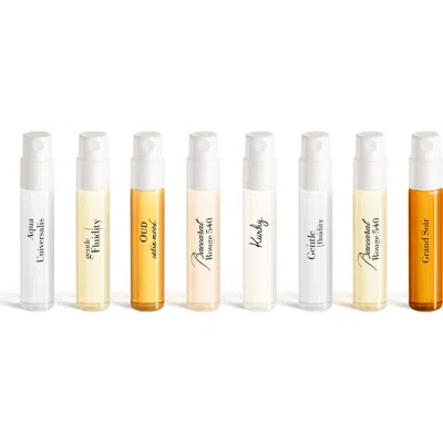 Maison Francis Kurkdjian Mini Wardrobe Essentials Fragrance Wardrobe Set In Transparent